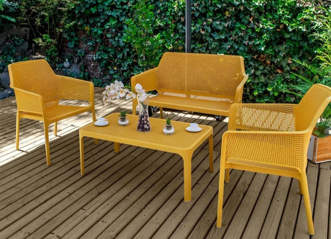 nettoyage salon jardin plastique